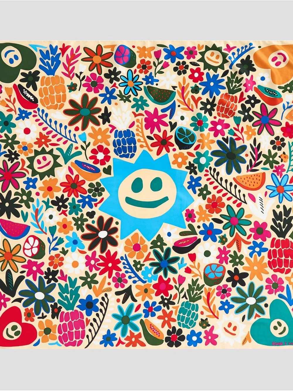 Bimba y lola silk scarf